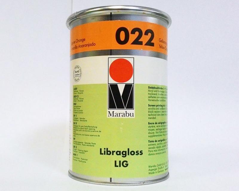 Краска Маrabu Libragloss LIG №3233 022 (Желто-оранжевый)